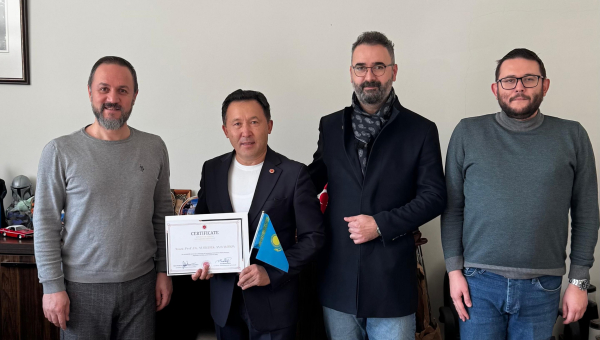 Karaganda Teknik Üniversitesinden Doç. Dr. Avbakirov Nurlibek Mamanulı Üniversitemizdeki Görevini Tamamladı