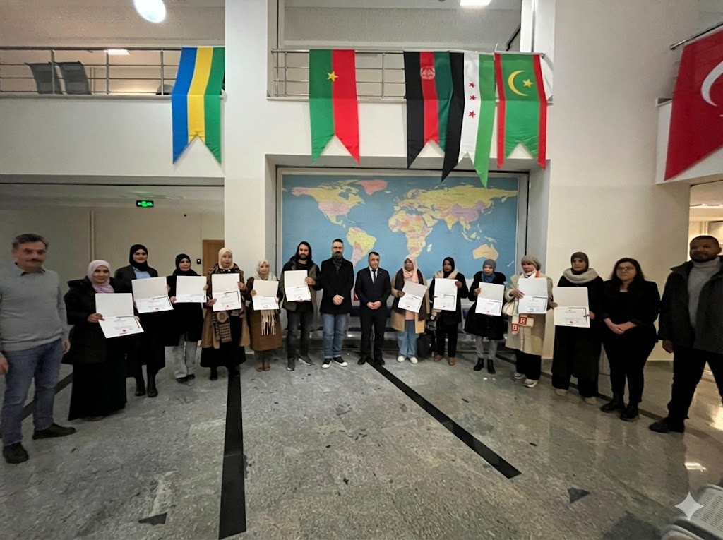 Uluslararası Hizmet İçi Eğitim Programı Sertifika Töreniyle Tamamlandı
